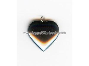 Hematite Charms Heart